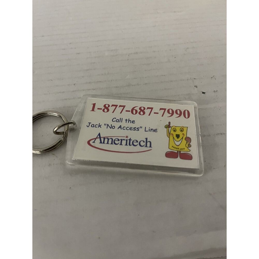 Vintage Ameritech Advertising KeyChain